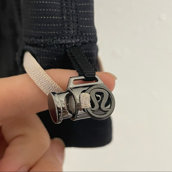 Lululemon Rest Less Black and White Stripe Tank Top 🍋 - Picture 4 of 13